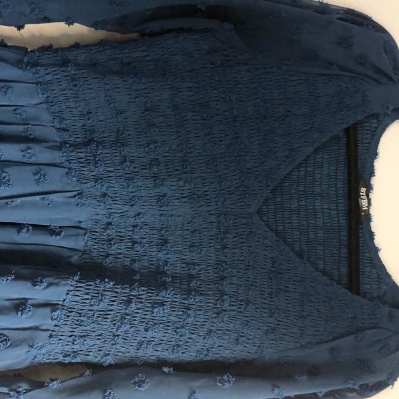 Large BTFBM short blue dress - Picture 5 of 6